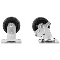 Model 495 4 inch Caster Set with Brake